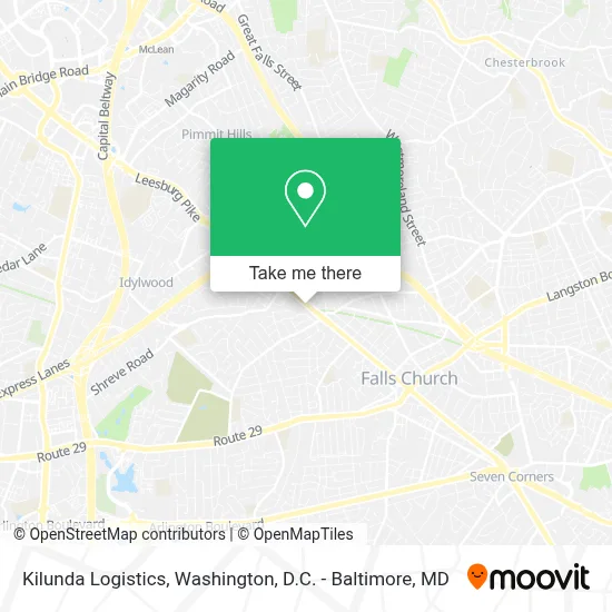 Kilunda Logistics map