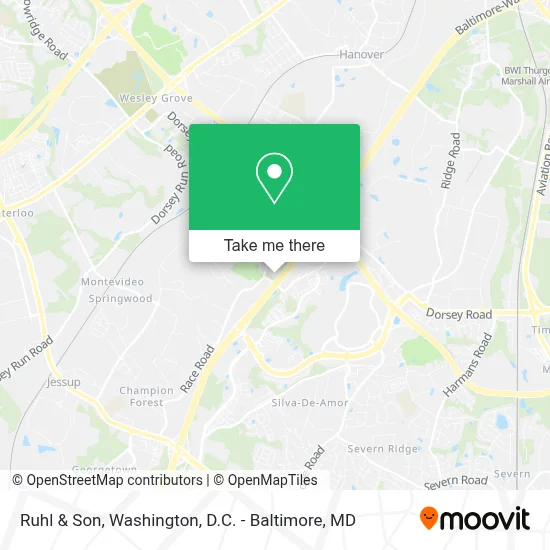 Ruhl & Son map