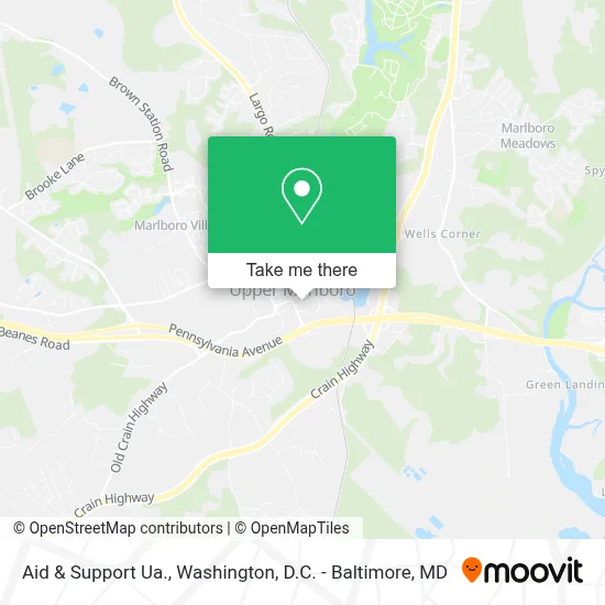 Aid & Support Ua. map