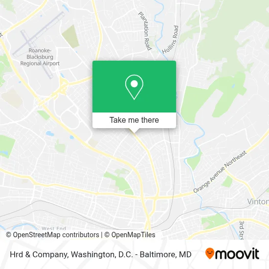 Hrd & Company map