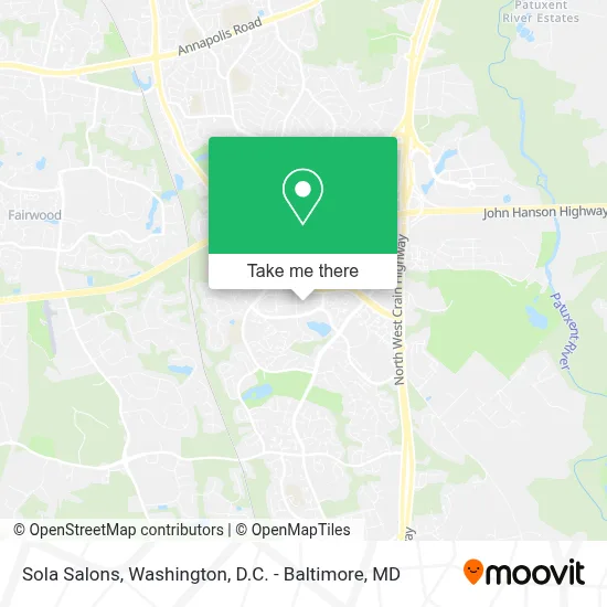 Sola Salons map
