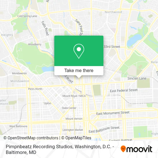 Pimpnbeatz Recording Studios map