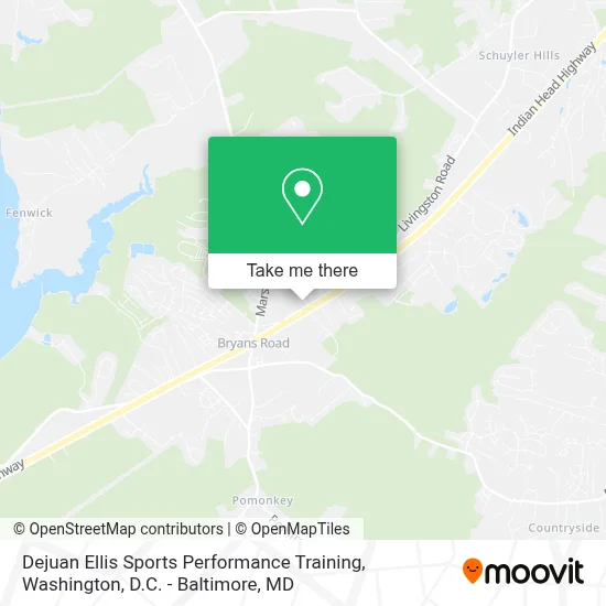 Dejuan Ellis Sports Performance Training map