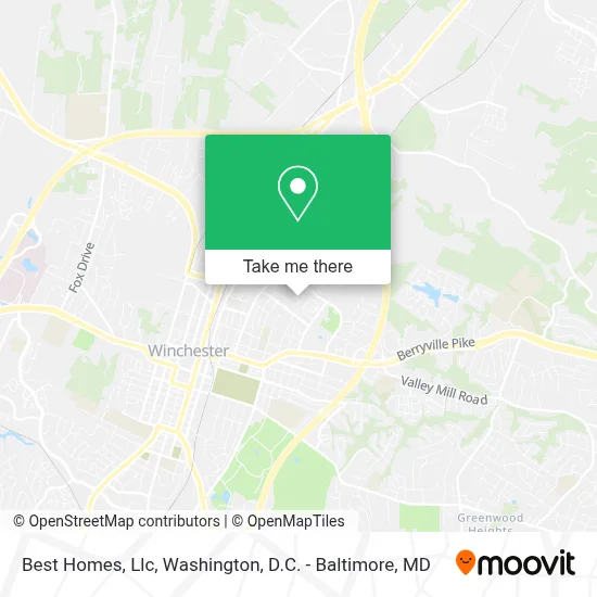 Best Homes, Llc map