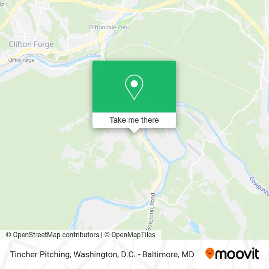 Tincher Pitching map