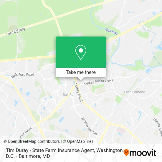 Tim Duray - State Farm Insurance Agent map