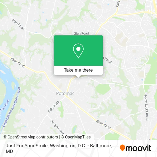 Just For Your Smile map