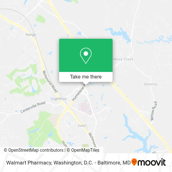 Walmart Pharmacy map