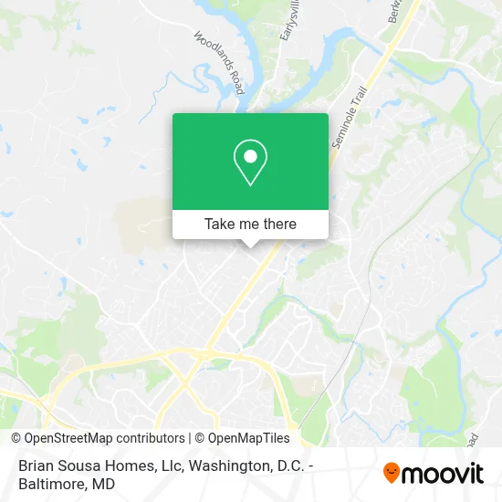 Brian Sousa Homes, Llc map