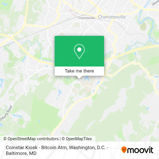 Coinstar Kiosk - Bitcoin Atm map