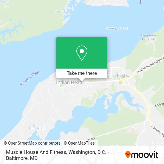Muscle House And Fitness map
