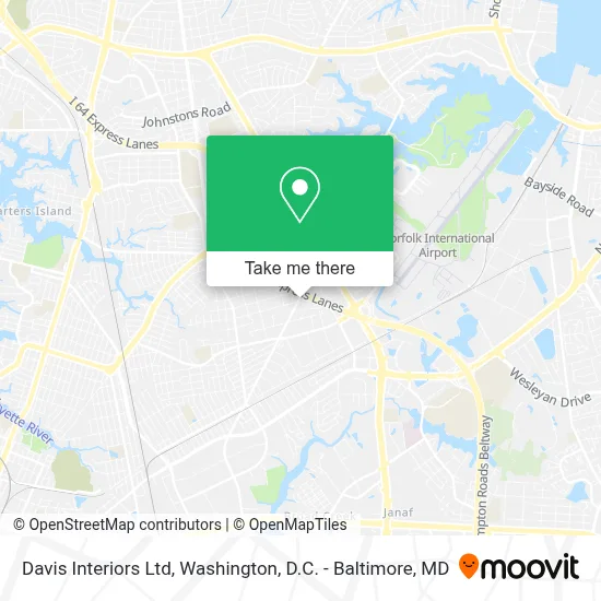Davis Interiors Ltd map
