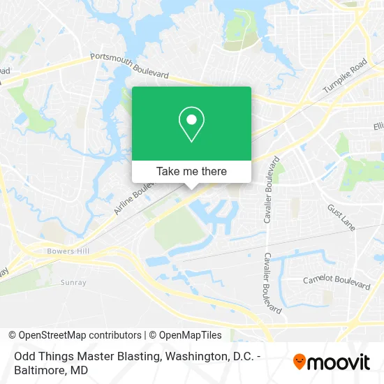 Odd Things Master Blasting map