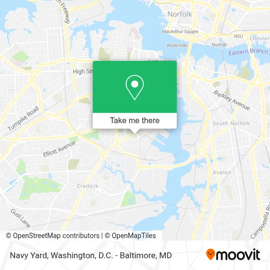 Navy Yard map