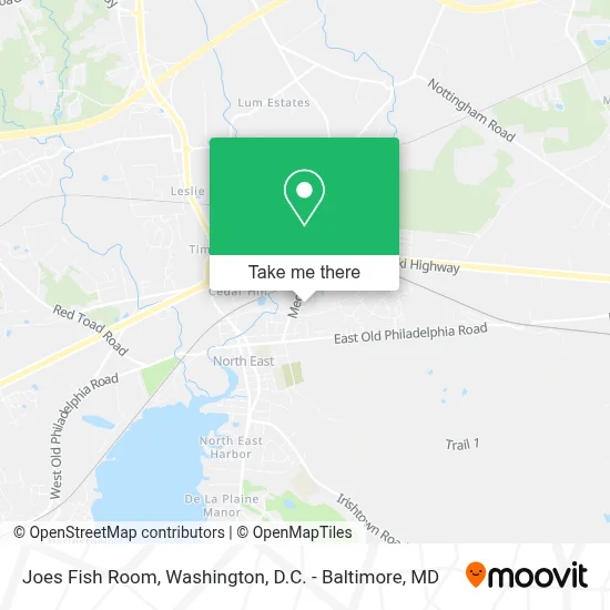 Joes Fish Room map