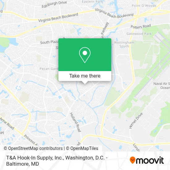 T&A Hook-In Supply, Inc. map
