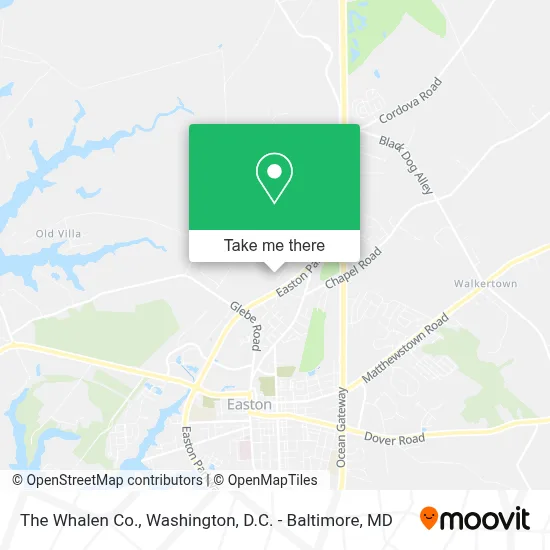 The Whalen Co. map