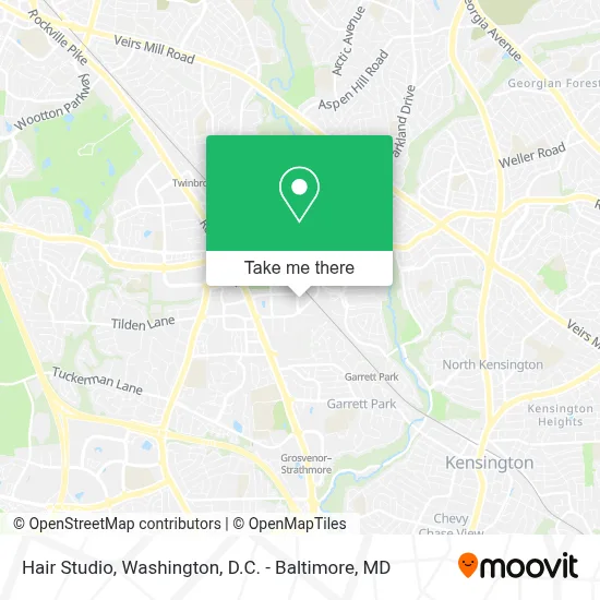 Hair Studio map