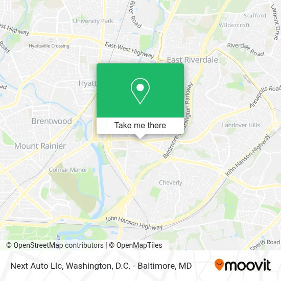 Next Auto Llc map
