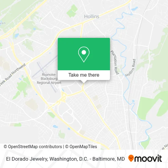 El Dorado Jewelry map