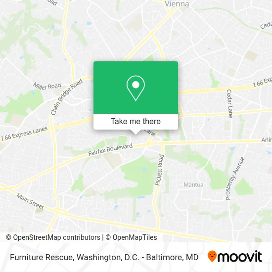 Furniture Rescue map