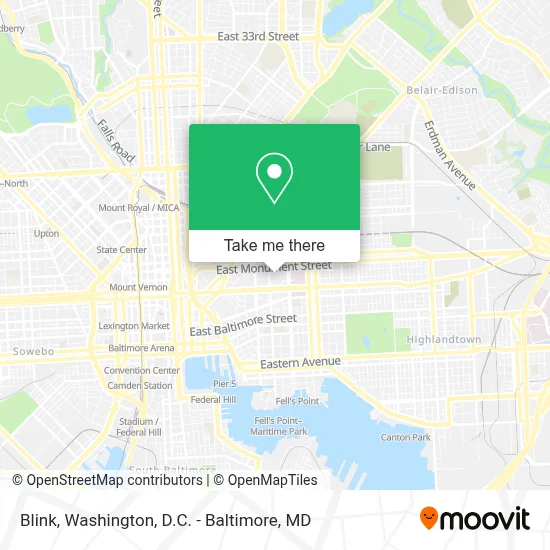 Blink map