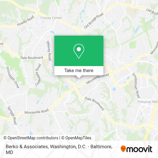 Berko & Associates map