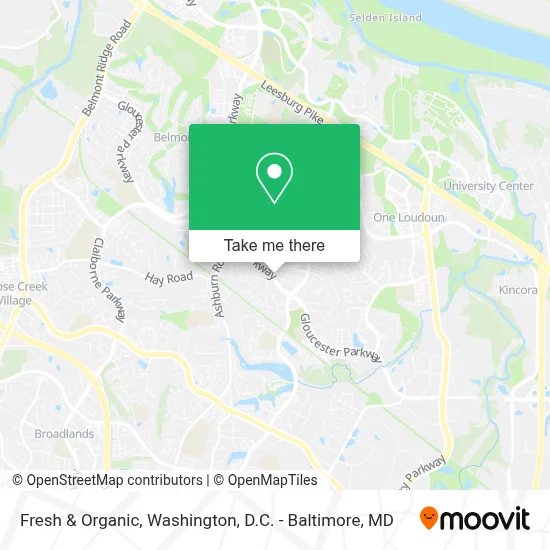 Fresh & Organic map