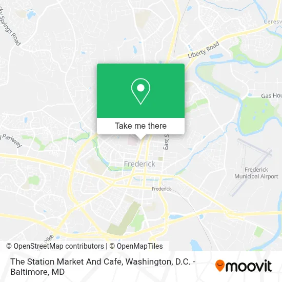 The Station Market And Cafe map