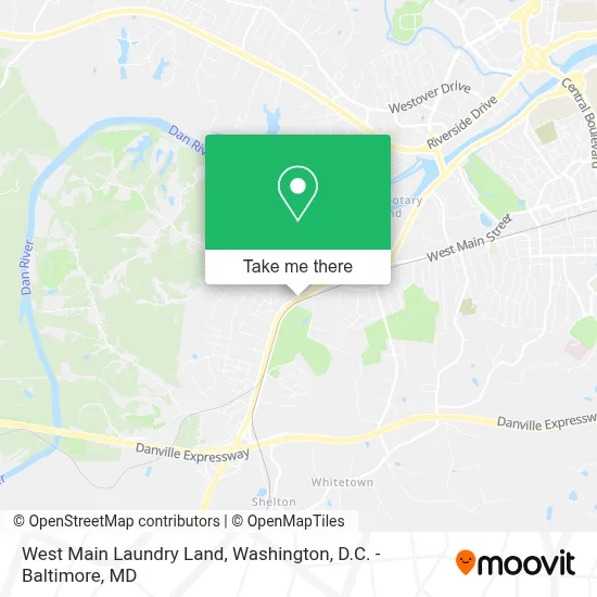 West Main Laundry Land map