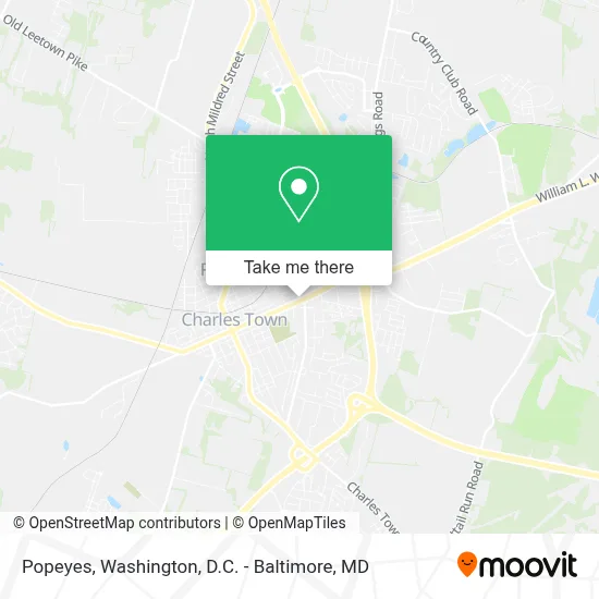 Popeyes map
