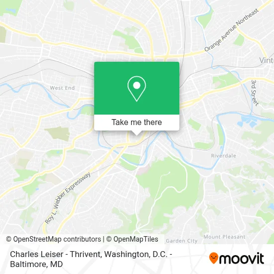 Charles Leiser - Thrivent map