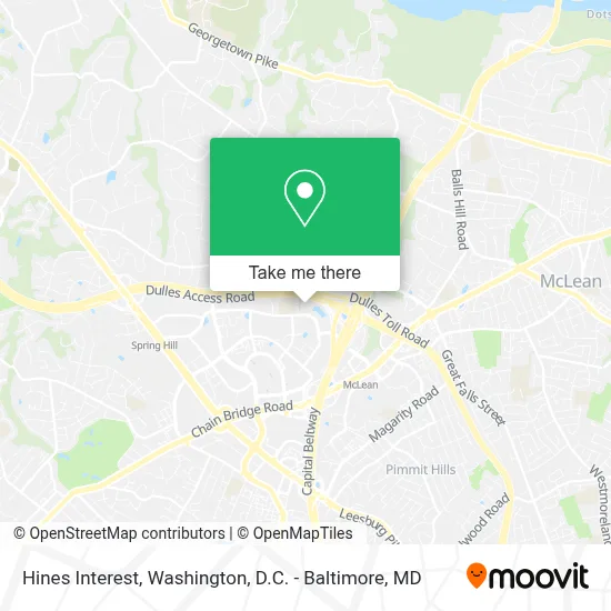 Hines Interest map