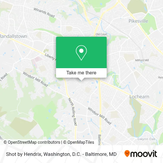 Shot by Hendrix map