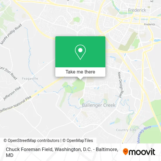 Chuck Foreman Field map