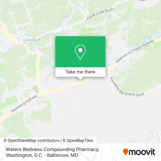 Waters Wellness Compounding Pharmacy map