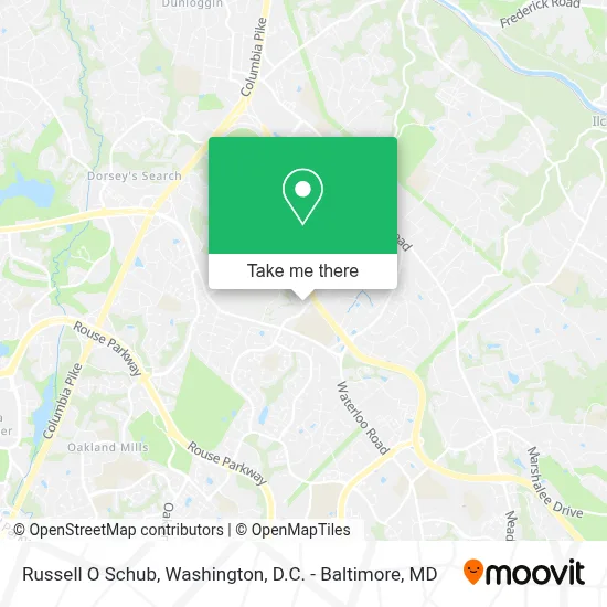 Russell O Schub map