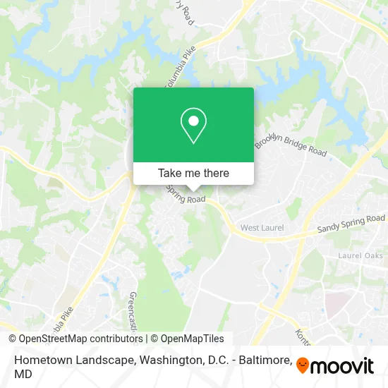 Hometown Landscape map
