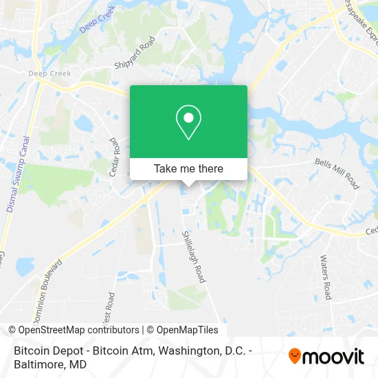 Bitcoin Depot - Bitcoin Atm map