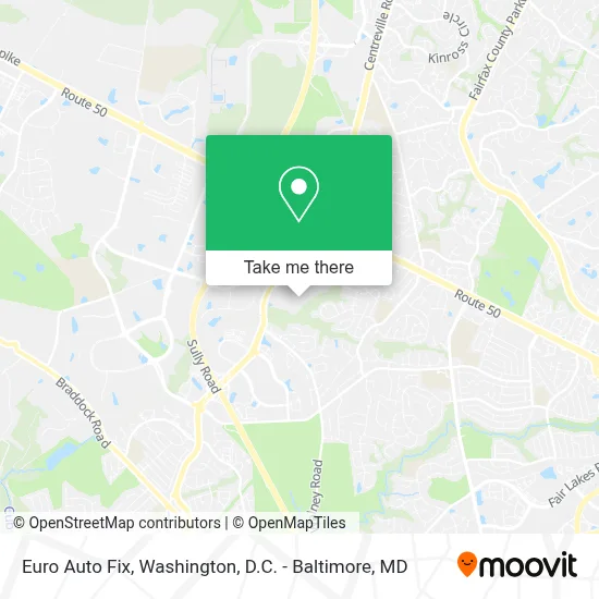 Euro Auto Fix map