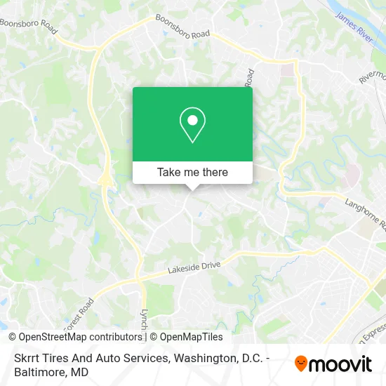 Skrrt Tires And Auto Services map