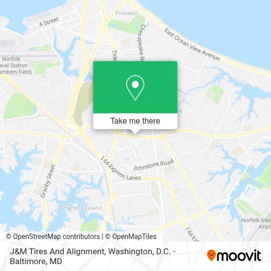 J&M Tires And Alignment map