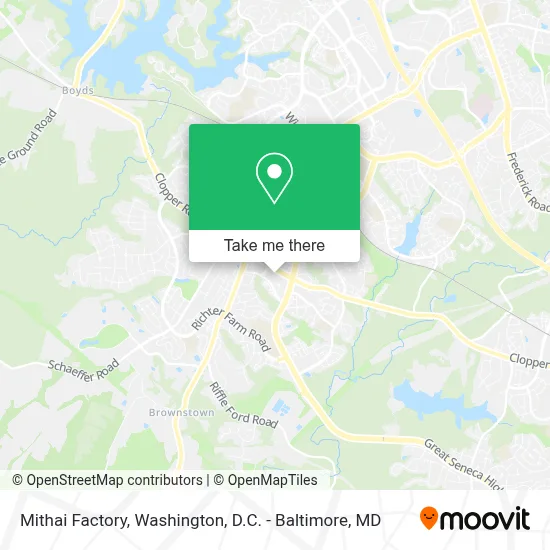 Mithai Factory map