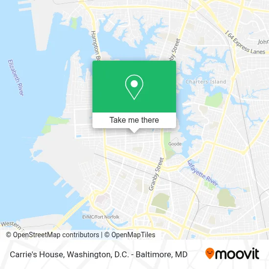 Carrie's House map