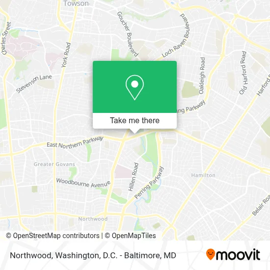 Northwood map