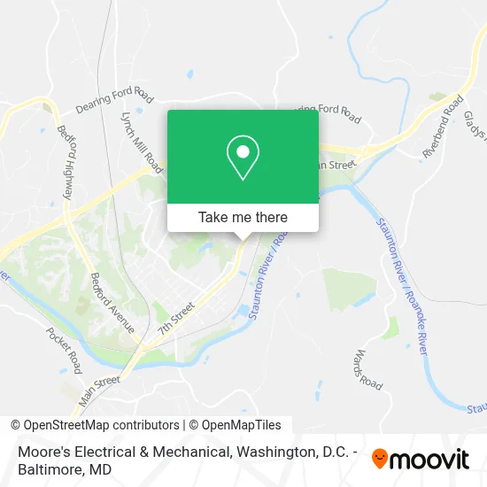 Moore's Electrical & Mechanical map