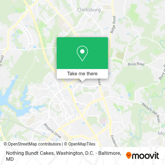 Nothing Bundt Cakes map
