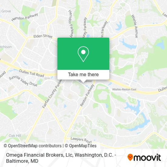Omega Financial Brokers, Llc map