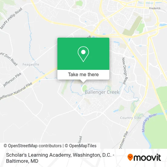 Scholar's Learning Academy map