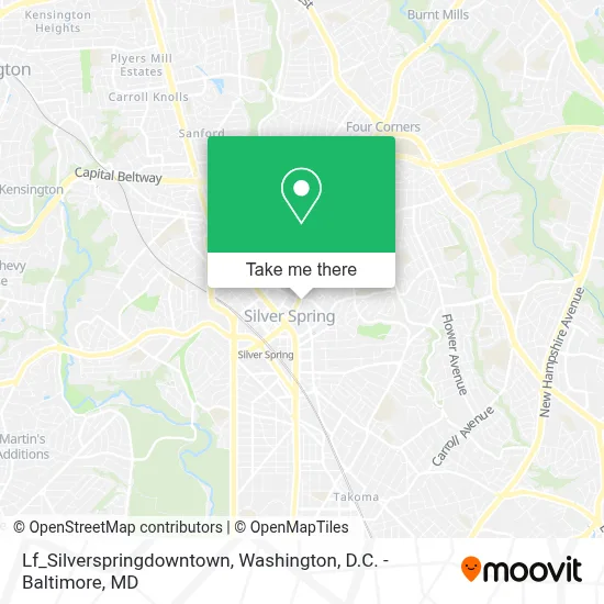 Lf_Silverspringdowntown map